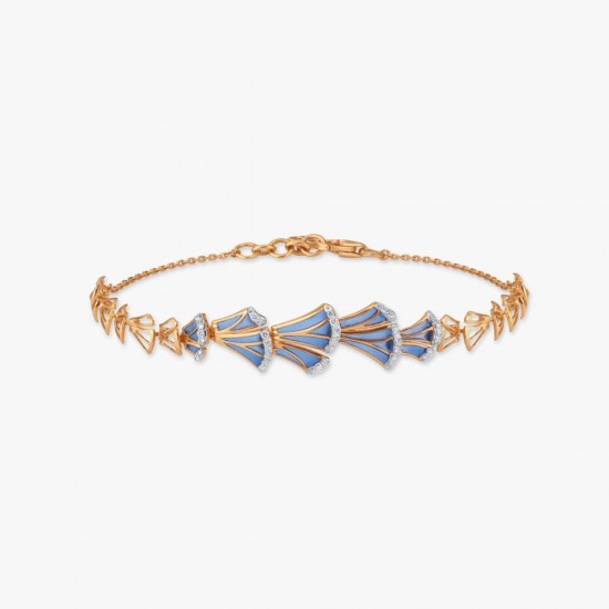 Wing Trail Diamond Bracelet