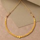 Regal Beaded Gold Necklace